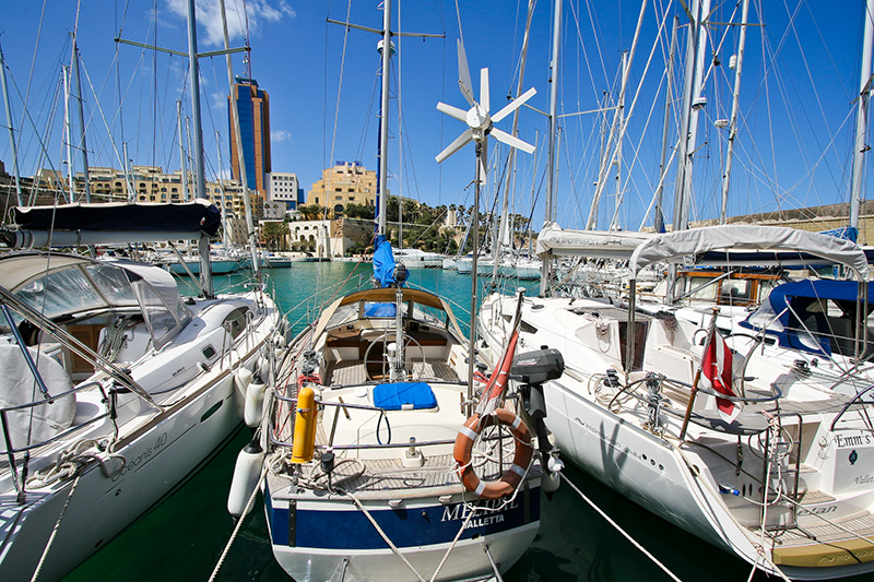 TTT-Jugendreisen | Sliema | Malta | Hafen