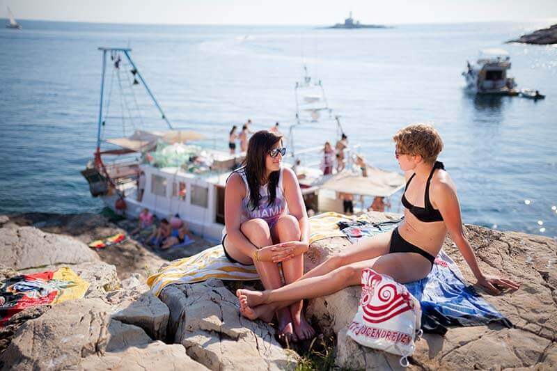 TTT-Jugendreisen | Kroatien | Pakostane | Chillen an der Küste